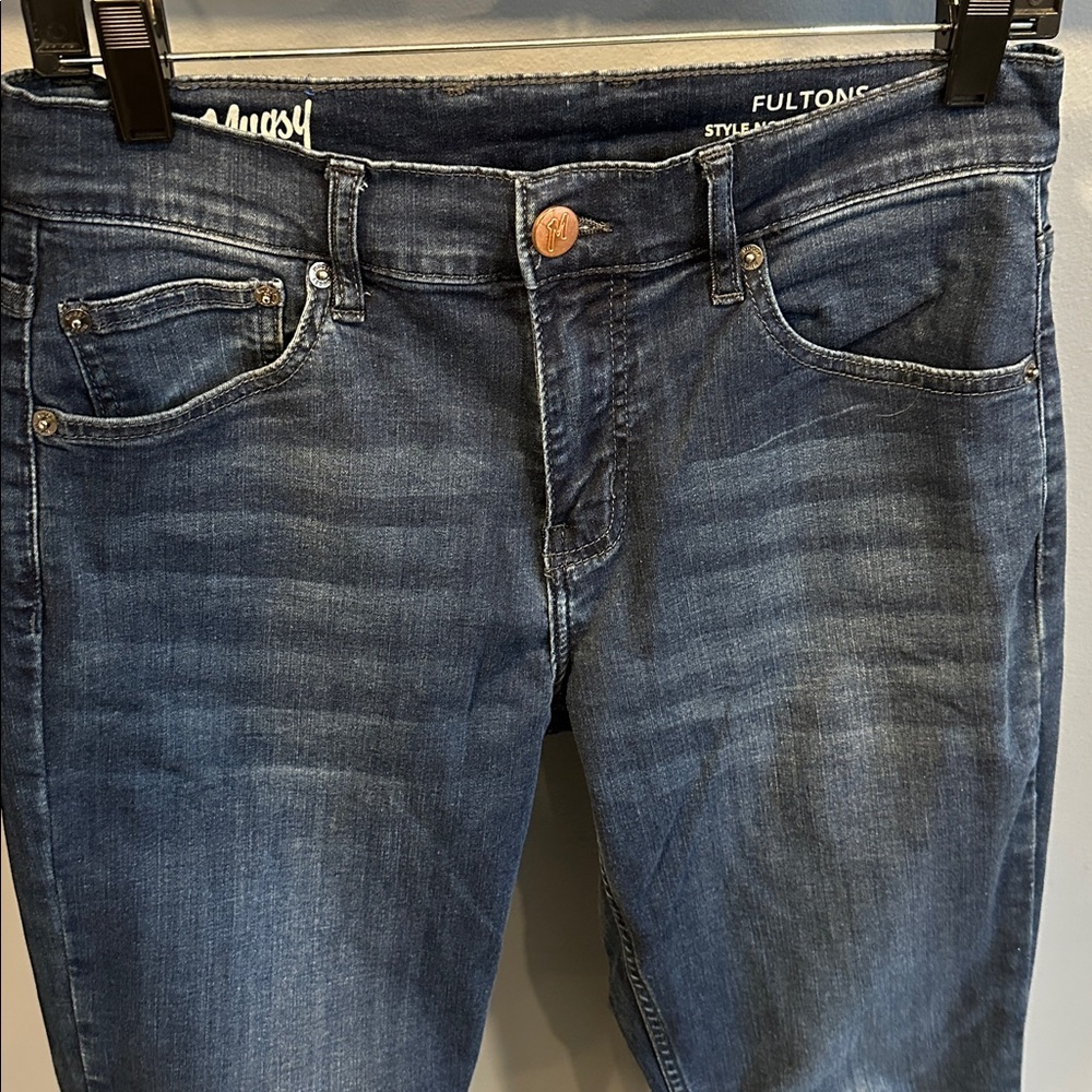 Mugsy Fultons Super Stretch Men's Jeans Dark Wash Size 30 FLX3NFU - Picture 4 of 6